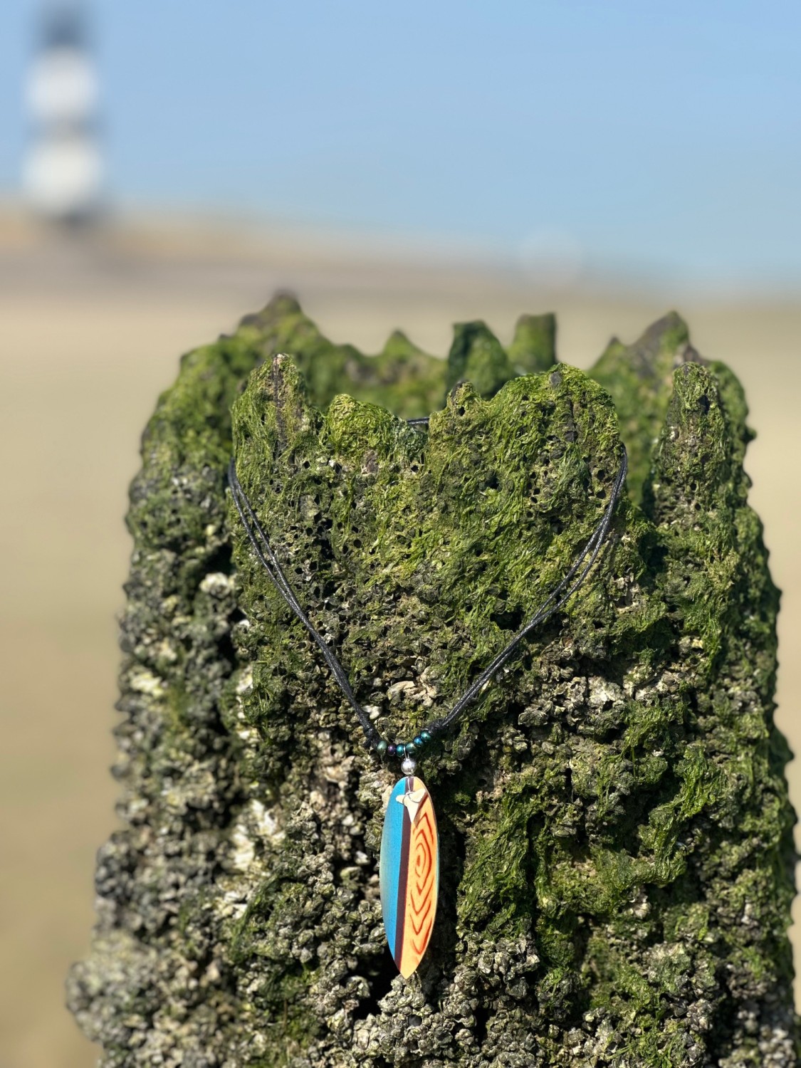 Haaientandketting surfboard metallic kraaltjes - Afbeelding 8