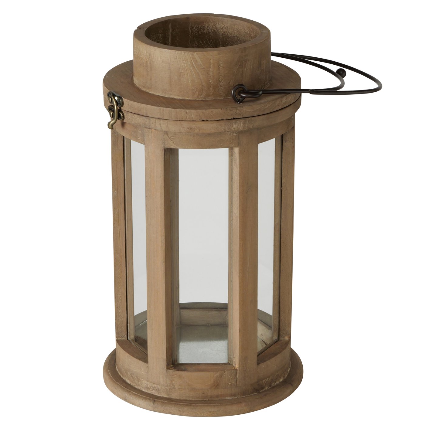 Lantaarn Manea, rond, voor binnen, H34cm, B19cm